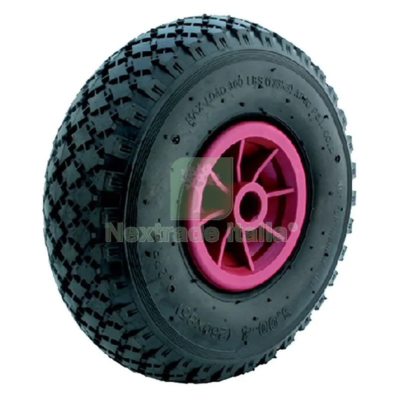 RUOTA PNEUMATICA PER CARRELLI ø mm 250 — Casalinghi e organizzazione — rif. FERX.314710NLM RUOTA PNEUMATICA PER CARRELLI ø mm 250 — Casalinghi e organizzazione — rif. FERX.314710NLM