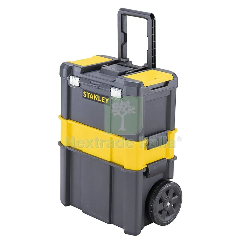 2PZ TROLLEY PORTAUTENSILI 'STST1-80151' cm 47,5 x 28,5 x 62,3 — Casalinghi e organizzazione — rif. FERX.5355100NLM