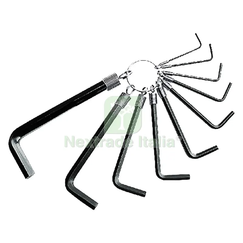 CHIAVI ESAGONALI 8 pz — Chiavi e bussole — rif. FERX.513420NLM