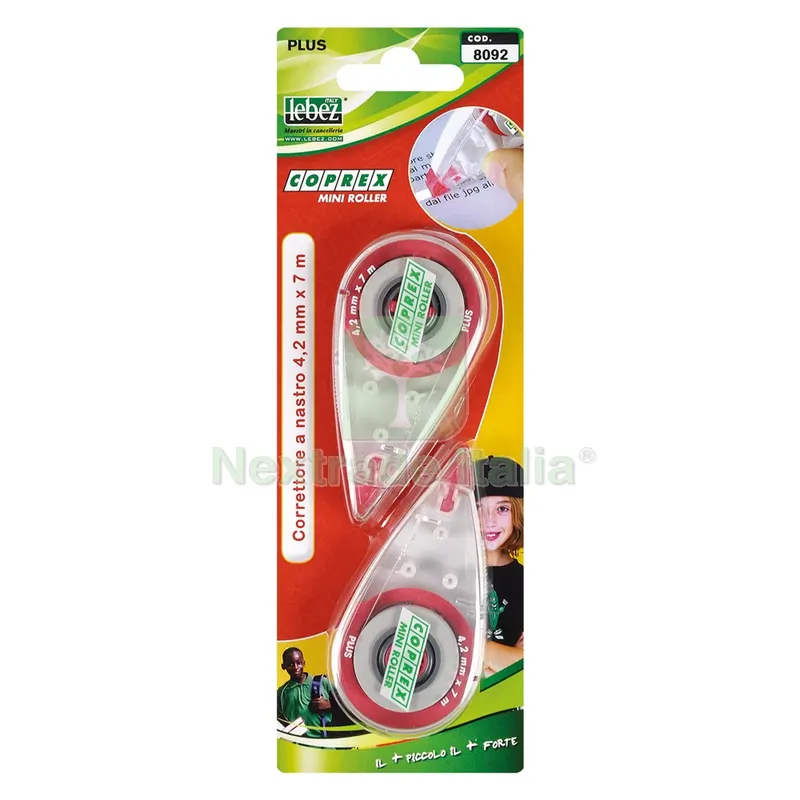 10BLISTER CORRETTORE A NASTRO nastro 4,2 mm x 7 mt — Articoli per ufficio — rif. FERX.5073260NLM 10BLISTER CORRETTORE A NASTRO nastro 4,2 mm x 7 mt — Articoli per ufficio — rif. FERX.5073260NLM