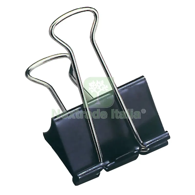 24BLISTER MOLLA FERMACARTE 'DOUBLE CLIP' mm 32 - pezzi 6 — Casalinghi e organizzazione — rif. FERX.5073296NLM 24BLISTER MOLLA FERMACARTE 'DOUBLE CLIP' mm 32 - pezzi 6 — Casalinghi e organizzazione — rif. FERX.5073296NLM