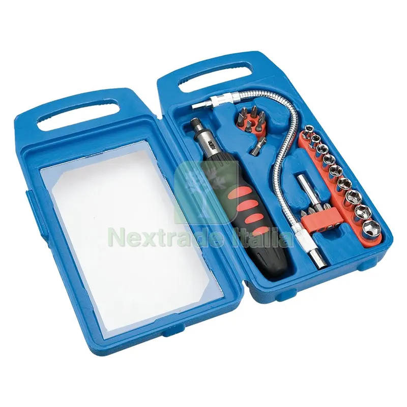 CACCIAVITE A CRICCHETTO 22 pezzi — Cacciaviti e giraviti — rif. FERX.5031623NLM CACCIAVITE A CRICCHETTO 22 pezzi — Cacciaviti e giraviti — rif. FERX.5031623NLM