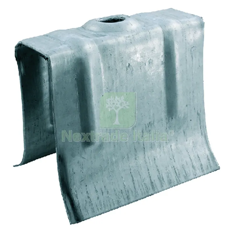 100PZ CAPPELLOTTO 'TIPO BROLLO' mm 46 x 15 x 40 — Minuteria metallica — rif. FERX.401459NLM 100PZ CAPPELLOTTO 'TIPO BROLLO' mm 46 x 15 x 40 — Minuteria metallica — rif. FERX.401459NLM
