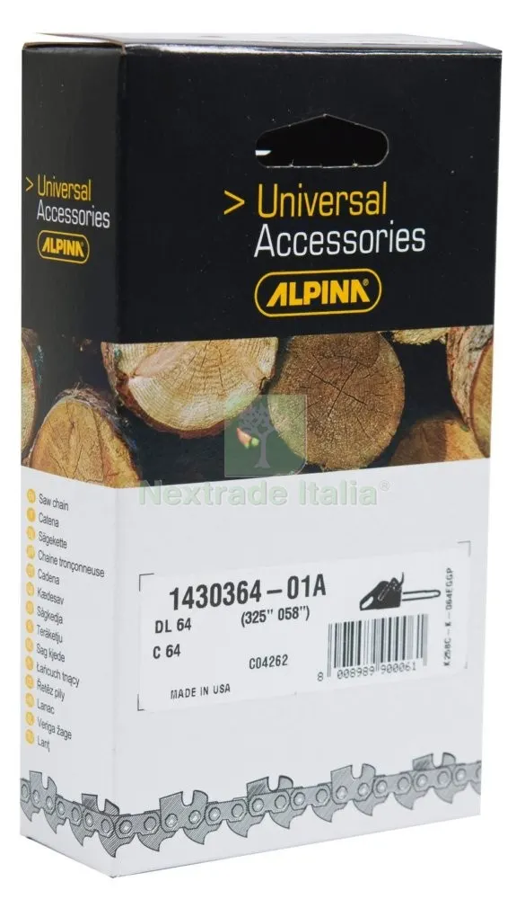CATENA 25AP 60E PER MOTOSEGA CP300C 1430660-01A — Attrezzi da giardino a motore — rif. FERX.10008 CATENA 25AP 60E PER MOTOSEGA CP300C 1430660-01A — Attrezzi da giardino a motore — rif. FERX.10008