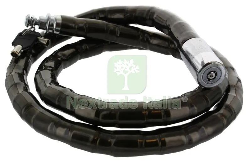 Laccio per Motocicli Diametro 22 MM x Lunghezza CM 150 ART. 84212 — Lucchetti e catene — rif. FERX.10047 Laccio per Motocicli Diametro 22 MM x Lunghezza CM 150 ART. 84212 — Lucchetti e catene — rif. FERX.10047