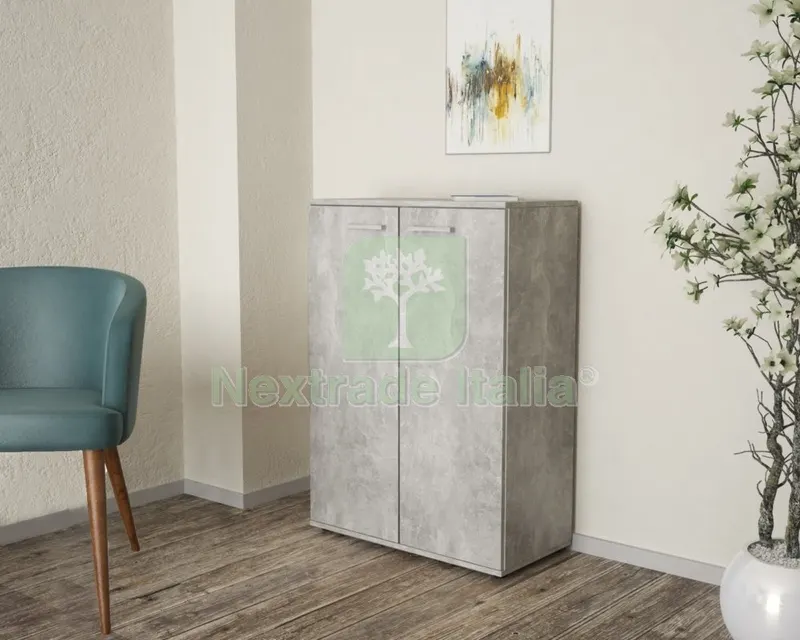 Kit Mobile 2 Ante 68X34X95 CM Cemento Chiaro K4298 — Cemento, malte e collanti edili — rif. FERX.1005