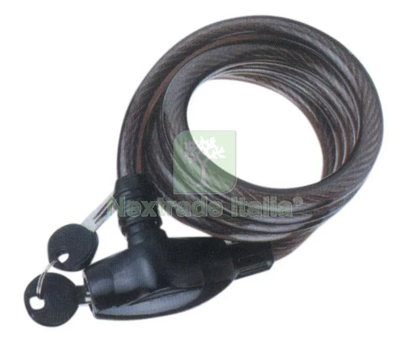 Laccio per Motocicli Diametro 12 MM Lunghezza CM 150 ART. 87306 — Lucchetti e catene — rif. FERX.10050 Laccio per Motocicli Diametro 12 MM Lunghezza CM 150 ART. 87306 — Lucchetti e catene — rif. FERX.10050