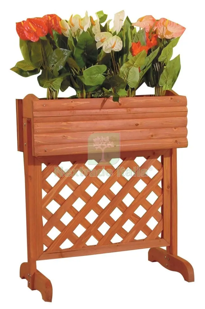 Fioriera Pensile con Traliccio CM 35X74X81H — Vasi e fioriere — rif. FERX.1006