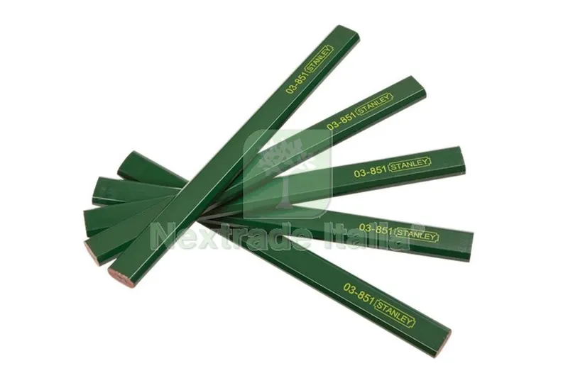 60PZ ST MATITA VERDE PER CARPENTIERE ART. 1.03.851 LUNGHEZZA 18 CM — Articoli per ufficio — rif. FERX.10067 60PZ ST MATITA VERDE PER CARPENTIERE ART. 1.03.851 LUNGHEZZA 18 CM — Articoli per ufficio — rif. FERX.10067