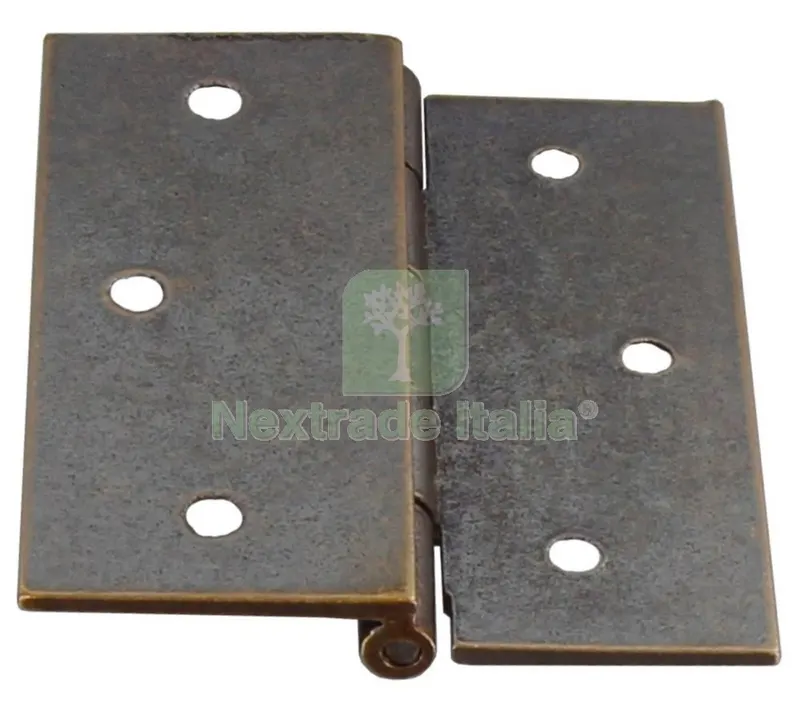 24PZ Cerniera Fresata 1/2 Collo Oro Bronzato GR.60X50* — Cerniere e cardini — rif. FERX.10122 24PZ Cerniera Fresata 1/2 Collo Oro Bronzato GR.60X50* — Cerniere e cardini — rif. FERX.10122
