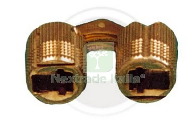 24PZ Cerniera Invisibile in Ottone, Diametro 16 MM — Cerniere e cardini — rif. FERX.10153