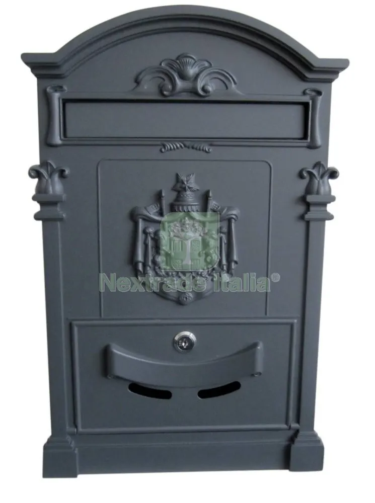 CASSETTA IN ALLUMINIO COLOR GRIGIO GHISA — Casalinghi e organizzazione — rif. FERX.10189 CASSETTA IN ALLUMINIO COLOR GRIGIO GHISA — Casalinghi e organizzazione — rif. FERX.10189