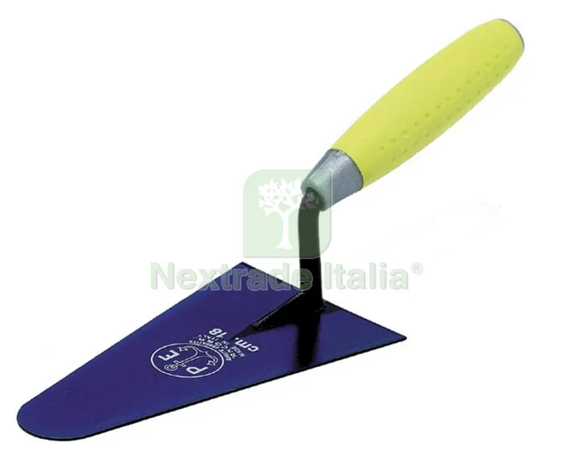6PZ CAZZUOLA PAVAN MOD."PUGLIA" ART. 942 MANICO ANTISCIVOLO, LUNGHEZZA 16 CM — Utensili muratura — rif. FERX.10199 6PZ CAZZUOLA PAVAN MOD."PUGLIA" ART. 942 MANICO ANTISCIVOLO, LUNGHEZZA 16 CM — Utensili muratura — rif. FERX.10199