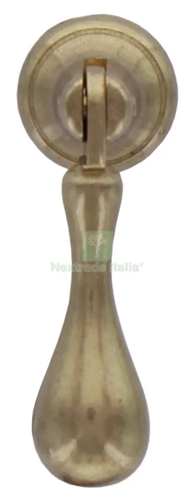 25PZ Maniglia Antichizzata ART.21396 MM.18X52 Ottone Lucido — Maniglie e pomelli — rif. FERX.10226 25PZ Maniglia Antichizzata ART.21396 MM.18X52 Ottone Lucido — Maniglie e pomelli — rif. FERX.10226