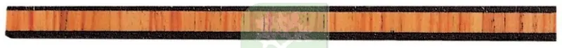 10PZ FILETTO ART. 55034.07 IN LEGNO. LUNGHEZZA 100 CM SPESSORE 2,5 MM LARGHEZZA 7 MM — Punte, frese e dischi — rif. FERX.10234