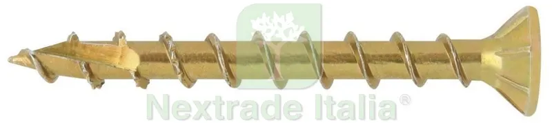 500PZ VITI FRESATE PER LEGNO TESTA SVASATA PIANA TORX DIAMETRO 4 MM LUNGHEZZA 40 MM — Punte, frese e dischi — rif. FERX.10380 500PZ VITI FRESATE PER LEGNO TESTA SVASATA PIANA TORX DIAMETRO 4 MM LUNGHEZZA 40 MM — Punte, frese e dischi — rif. FERX.10380