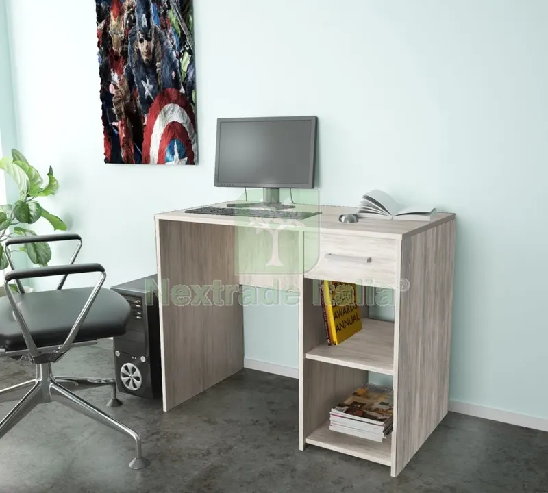 Kit Scrivania Stay 1CASSETTO CM 90X50X75H Bianco Venato K083 — Arredo — rif. FERX.1039 Kit Scrivania Stay 1CASSETTO CM 90X50X75H Bianco Venato K083 — Arredo — rif. FERX.1039