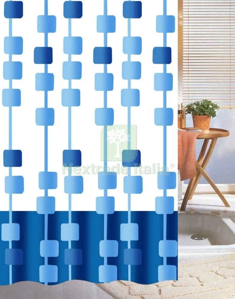 Tenda Doccia Poliestere Disegno 7065B Dimensioni CM 240X200 — Accessori bagno — rif. FERX.10395 Tenda Doccia Poliestere Disegno 7065B Dimensioni CM 240X200 — Accessori bagno — rif. FERX.10395