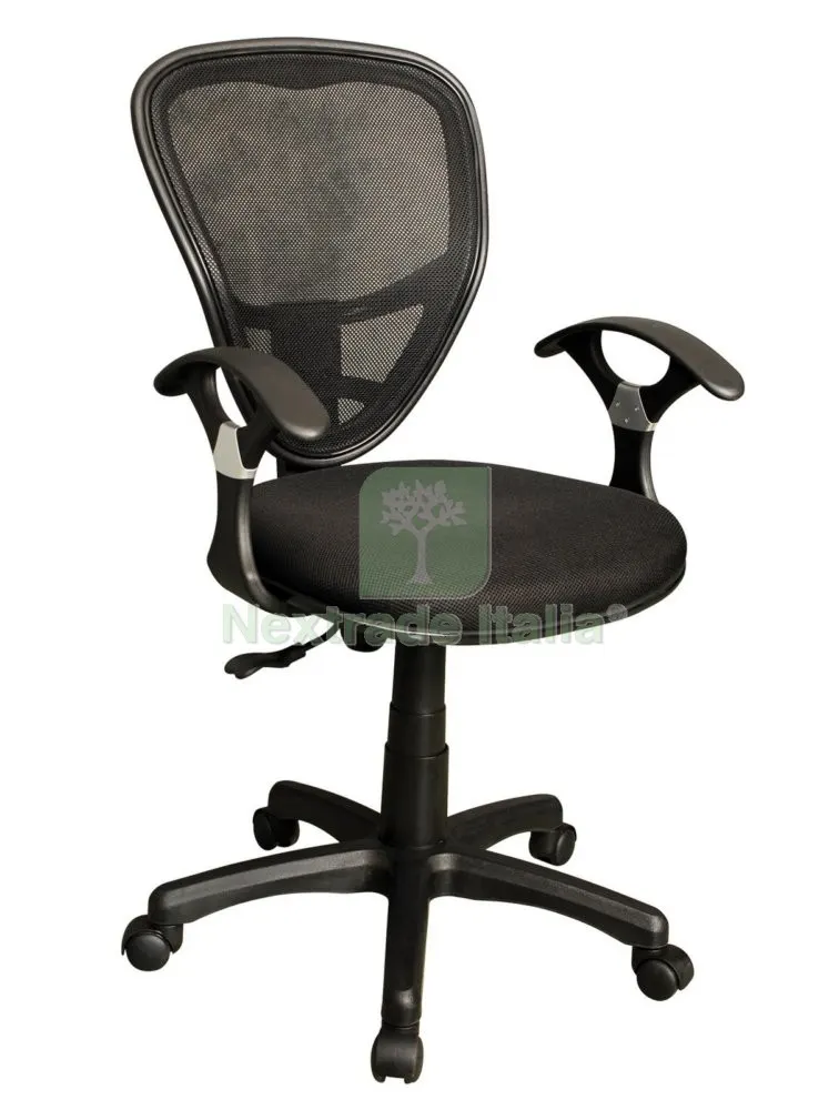 Poltrona Direzionale Colore Nero "manager" — Arredo — rif. FERX.10491 Poltrona Direzionale Colore Nero "manager" — Arredo — rif. FERX.10491