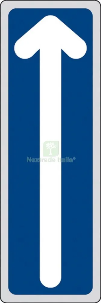 10PZ ETICHETTA ADESIVA 150X50 FRECCIA — Segnaletica e cartelli cantiere — rif. FERX.10593