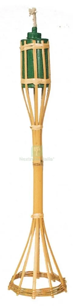 24PZ TORCIA IN BAMBOO ALTEZZA CM 50 — Illuminazione — rif. FERX.10691 24PZ TORCIA IN BAMBOO ALTEZZA CM 50 — Illuminazione — rif. FERX.10691