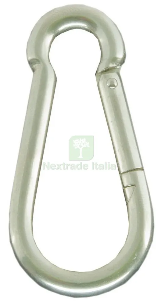 50PZ PASSACAVI ACCIAIO ZINCATO LUNGHEZZA 70MM — Minuteria metallica — rif. FERX.10770