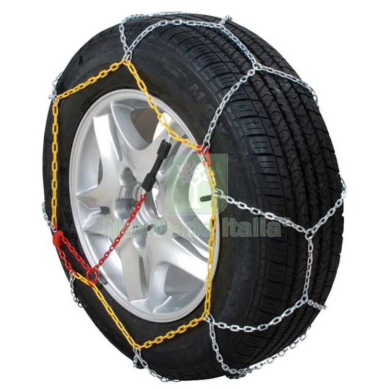 CATENE DA NEVE MAGLIA 9 MM "KILIMANGIARO" MISURA 130 — Cura e accessori auto — rif. FERX.10780