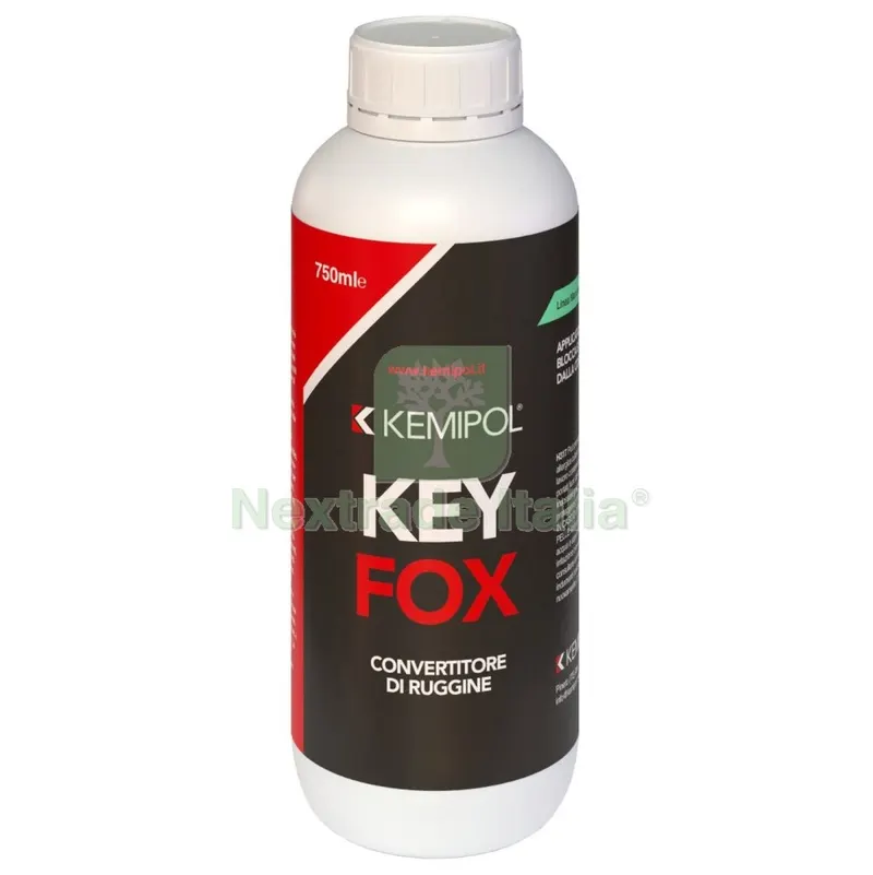 12PZ Convertiruggine KEY FOX, Flacone ML.750 — Diluenti e solventi — rif. FERX.10821