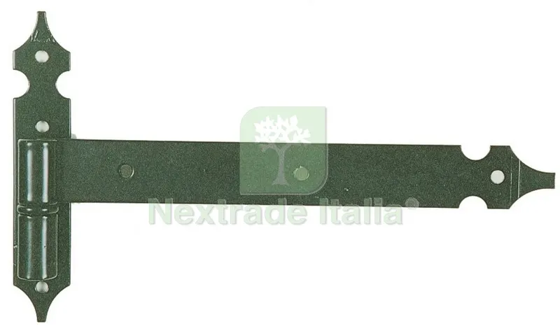 6PZ Cerniera Ferro Battuto ART. 6444 ALA Verticale e Orizzontale 25CM — Cerniere e cardini — rif. FERX.10825 6PZ Cerniera Ferro Battuto ART. 6444 ALA Verticale e Orizzontale 25CM — Cerniere e cardini — rif. FERX.10825