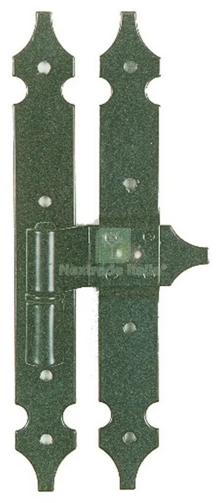 4PZ Cerniera Ferro Battuto ART. 6304 ALA Verticale e Orizzontale CM. 25 — Cerniere e cardini — rif. FERX.10827 4PZ Cerniera Ferro Battuto ART. 6304 ALA Verticale e Orizzontale CM. 25 — Cerniere e cardini — rif. FERX.10827
