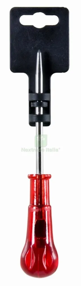 10PZ PUNTERUOLO AL CROMO VANADIO 6X100 MM — Punzoni bulini e scalpelli — rif. FERX.1090
