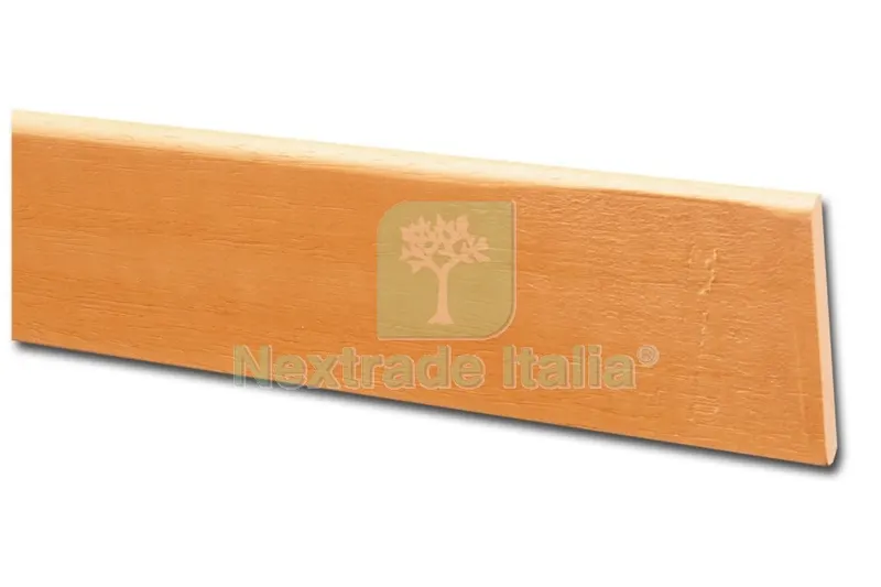 10PZ Battiscopa 70X7 MM Liscio 245 CM Faggio 60361 — Profili e angolari decorativi — rif. FERX.10929 10PZ Battiscopa 70X7 MM Liscio 245 CM Faggio 60361 — Profili e angolari decorativi — rif. FERX.10929