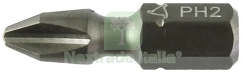 10PZ INSERTO A CROCE LUNGHEZZA MM.25 GR.1 ZIRCONIO — Inserti e bit per avvitatori — rif. FERX.10939 10PZ INSERTO A CROCE LUNGHEZZA MM.25 GR.1 ZIRCONIO — Inserti e bit per avvitatori — rif. FERX.10939