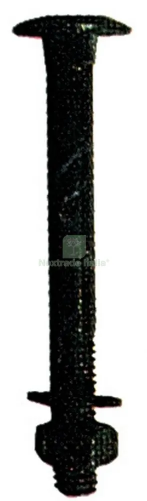 50PZ Bullone Ttde UNI 5732 MM.6X60 Verniciato Nero — Bulloni, dadi e rondelle — rif. FERX.11180 50PZ Bullone Ttde UNI 5732 MM.6X60 Verniciato Nero — Bulloni, dadi e rondelle — rif. FERX.11180