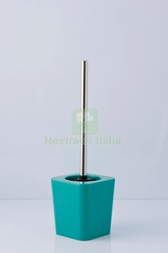 6PZ Portascopino in Acrilico Verde — Accessori bagno — rif. FERX.11257 6PZ Portascopino in Acrilico Verde — Accessori bagno — rif. FERX.11257