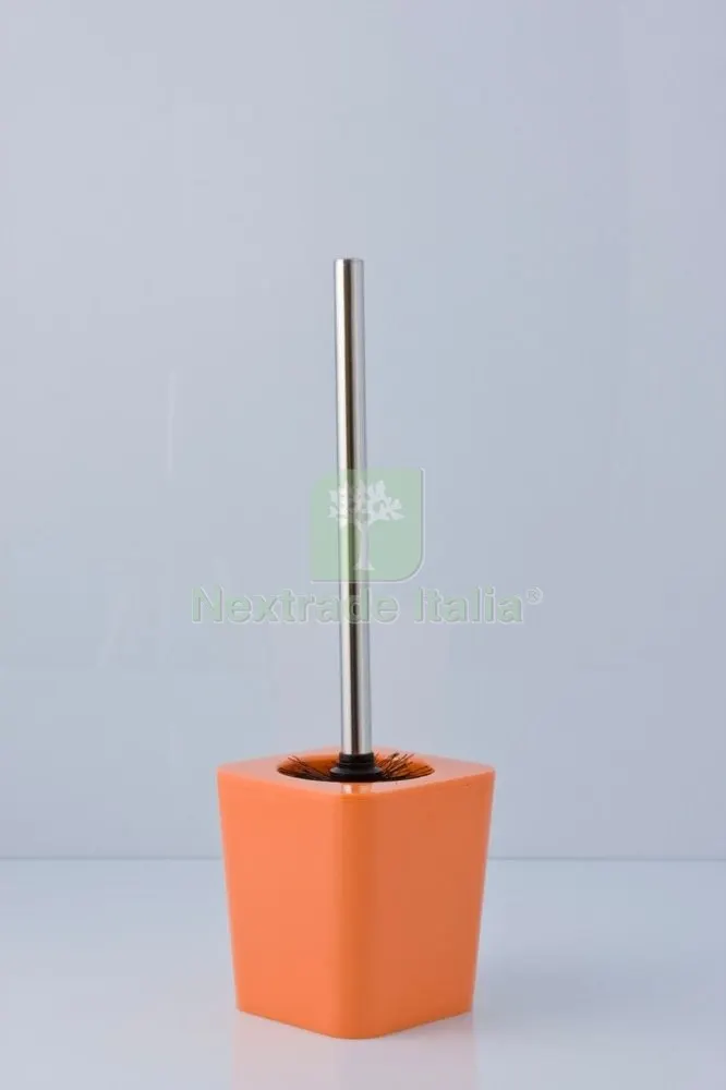6PZ Portascopino in Acrilico Arancio — Accessori bagno — rif. FERX.11259 6PZ Portascopino in Acrilico Arancio — Accessori bagno — rif. FERX.11259