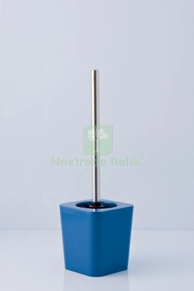 6PZ Portascopino in Acrilico Bleu — Accessori bagno — rif. FERX.11269