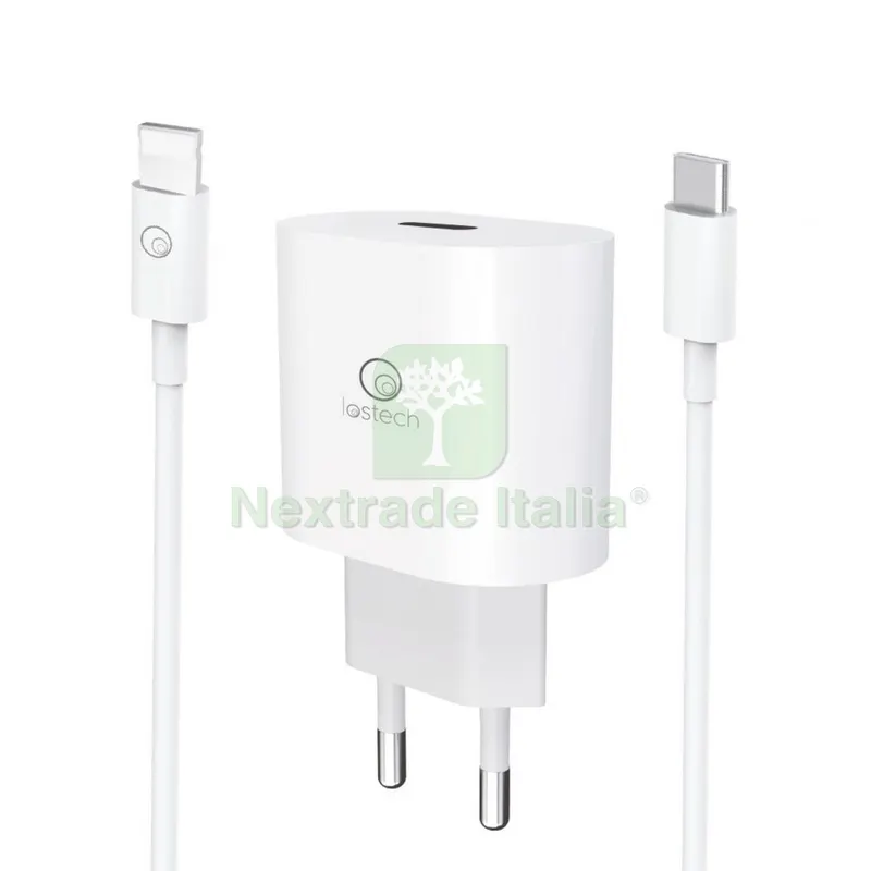 Caricatore Super Rapido con Cavo da USB-C a Lighting CM.120 — Caricabatterie e alimentatori — rif. FERX.1133 Caricatore Super Rapido con Cavo da USB-C a Lighting CM.120 — Caricabatterie e alimentatori — rif. FERX.1133