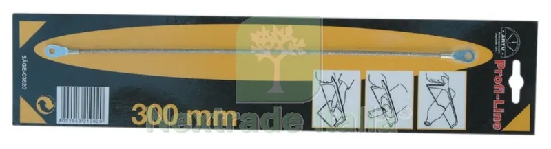 LAMA FILO AL TUNGSTENO LUNGHEZZA 300MM — Punte, frese e dischi — rif. FERX.11333 LAMA FILO AL TUNGSTENO LUNGHEZZA 300MM — Punte, frese e dischi — rif. FERX.11333