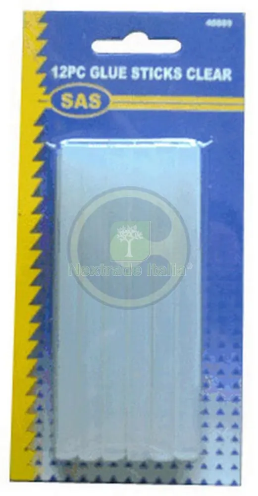12CF CONFEZIONE 12 STICK ADESIVO TERMOINDURENTE MM.7X100 — Adesivi e sigillanti — rif. FERX.11401 12CF CONFEZIONE 12 STICK ADESIVO TERMOINDURENTE MM.7X100 — Adesivi e sigillanti — rif. FERX.11401