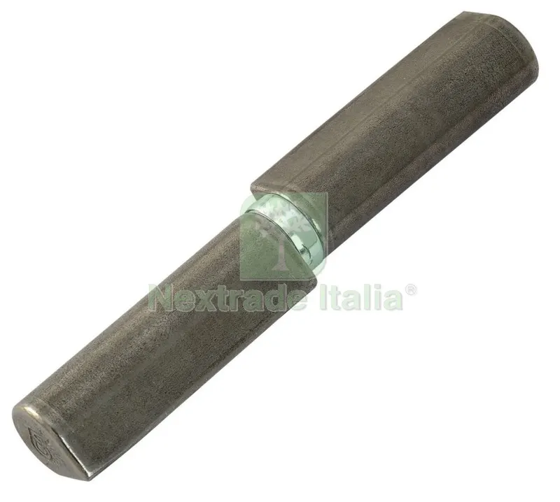18PZ Cerniera con Costa ART. 1257(261) Altezza MM.150 con Perno in Ottone — Cerniere e cardini — rif. FERX.11409