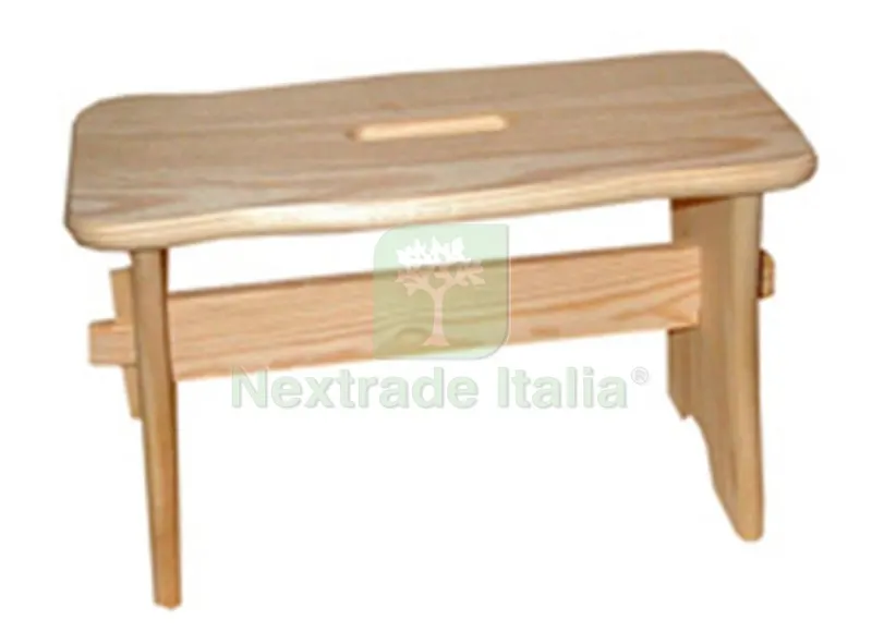 8PZ Sgabello in Legno 40X20XH22 CM — Arredo — rif. FERX.11422 8PZ Sgabello in Legno 40X20XH22 CM — Arredo — rif. FERX.11422