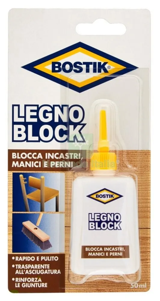 12PZ Bostik Legno Block 50ML — Adesivi e sigillanti — rif. FERX.11425 12PZ Bostik Legno Block 50ML — Adesivi e sigillanti — rif. FERX.11425