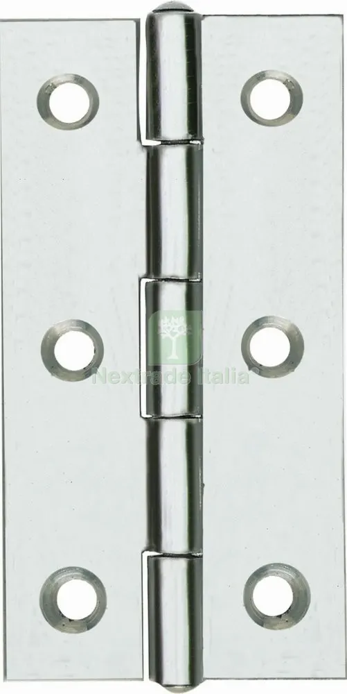 12PZ Cerniera Inox STRETTA/120IN 1.1/2 MM.40X26 — Cerniere e cardini — rif. FERX.11437 12PZ Cerniera Inox STRETTA/120IN 1.1/2 MM.40X26 — Cerniere e cardini — rif. FERX.11437