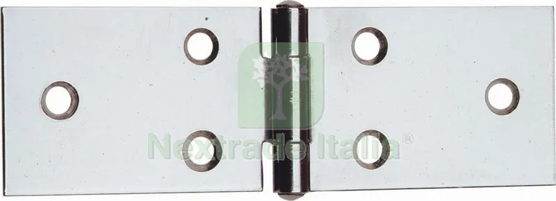 12PZ Cerniera Inox LUNGA/122IN 3.1/4 MM.80X31 — Cerniere e cardini — rif. FERX.11467