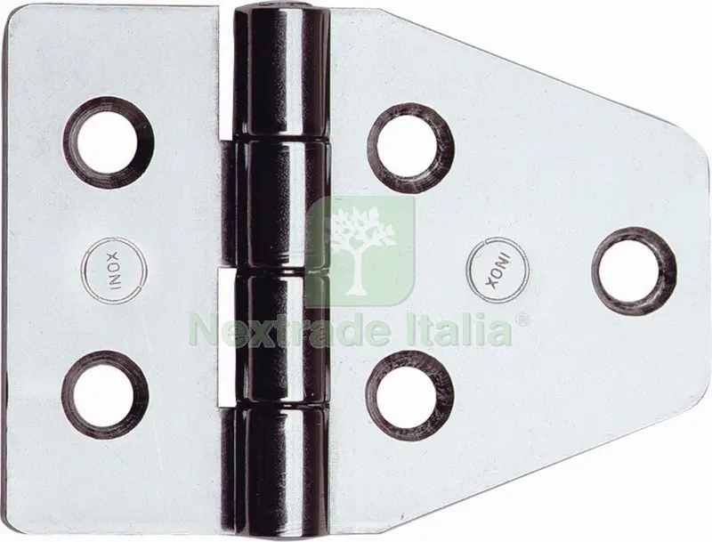 12PZ Cerniera Inox Nautica ART.852IN MM.40X55 — Cerniere e cardini — rif. FERX.11500