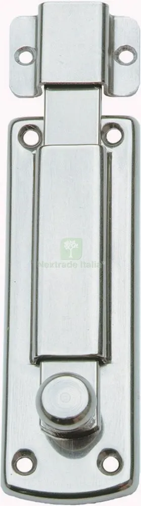 2PZ Catenacciolo Inox Orizzontale ART. 212IN MM.100X27 — Serrature e cilindri — rif. FERX.11532 2PZ Catenacciolo Inox Orizzontale ART. 212IN MM.100X27 — Serrature e cilindri — rif. FERX.11532