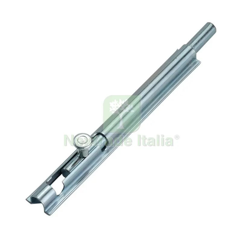 12PZ Paletto a Scatola Asta Tonda Frontale 25MM Altezza 30CM in Acciaio Zincato — Casalinghi e organizzazione — rif. FERX.11615