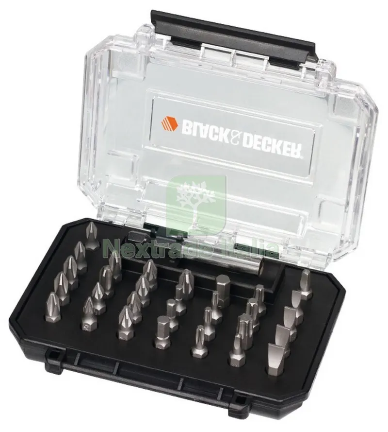 BLACK & DECKER ART. A7201 GIFT SET 31 PZ — Tubi e raccordi — rif. FERX.11617 BLACK & DECKER ART. A7201 GIFT SET 31 PZ — Tubi e raccordi — rif. FERX.11617