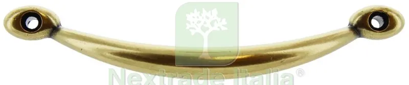 25PZ Maniglia per Vassoi ART. 15127 Finitura Oro Valenza Interasse 96MM — Maniglie e pomelli — rif. FERX.11656 25PZ Maniglia per Vassoi ART. 15127 Finitura Oro Valenza Interasse 96MM — Maniglie e pomelli — rif. FERX.11656